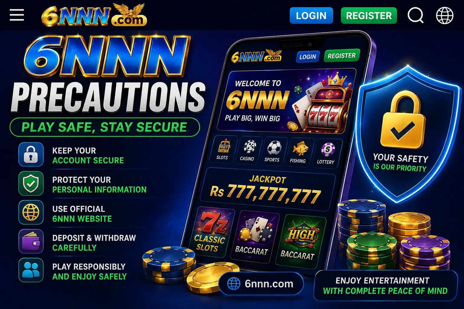 6nnn precautions